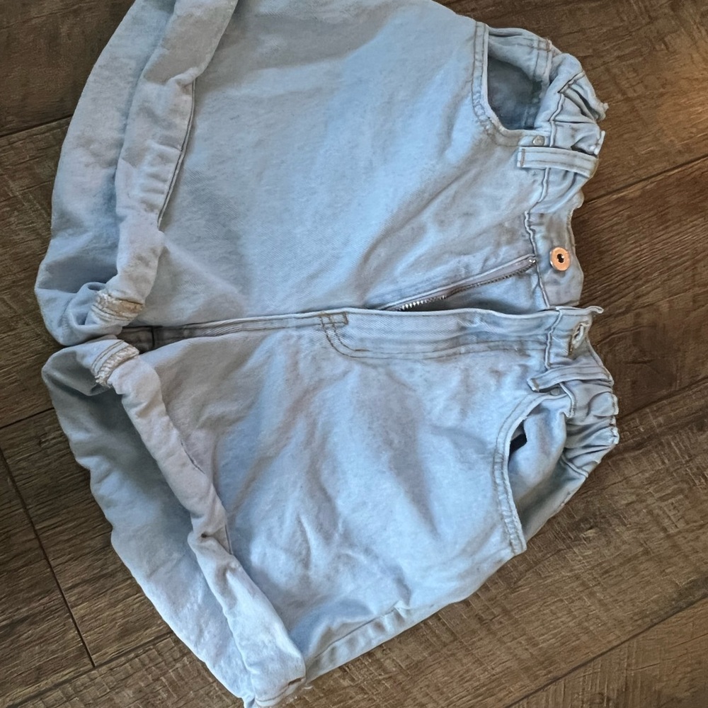 COTTON ON BAGGY SHIRTS, ELASTIC WAIST, SIZE 2, WORN ONCE